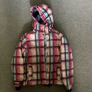 Plaid Roxy Winters Jacket